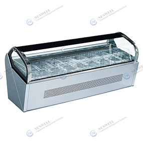 48” Table Top Ice Cream Dipping Cabinet Gelato Display Case